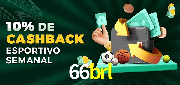 10% de bônus de cashback na 66brl