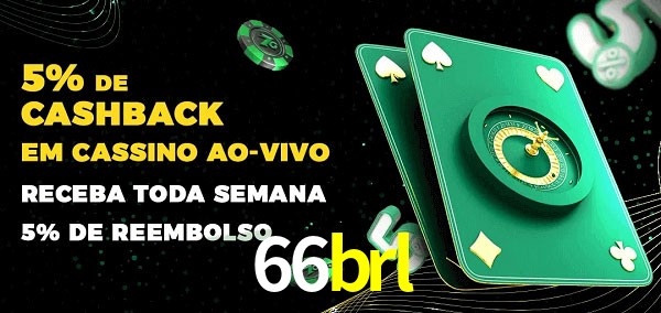 Promoções do cassino ao Vivo 66brl